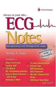 [PDF] ECG Notes – Intrerpretation & Management Guide (2005) by Shirley A. Jones