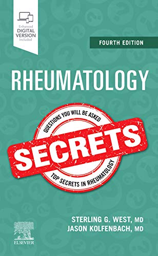 [PDF] Rheumatology Secrets 4th Edition (2021) by Sterling West MD MACP FACR