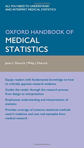 [PDF] Oxford Handbook of Medical Statistics ,1st Edition (2011) by Janet Peacock