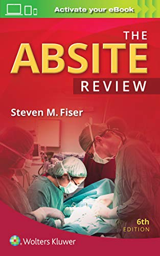 [PDF] The ABSITE Review 6th Edition (2019) by Steven M. Fiser MD