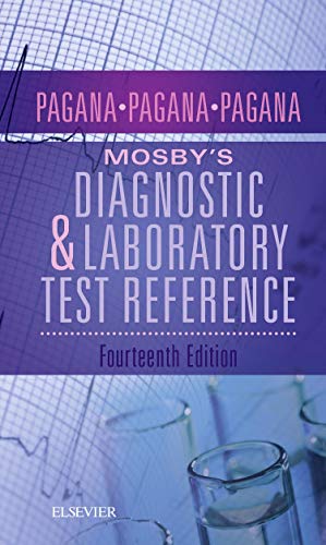 [PDF] Mosby’s Diagnostic and Laboratory Test Reference 14th Edition (2018) by Kathleen Deska Pagana PhD RN