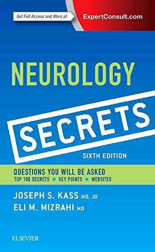 [PDF] Neurology Secrets 6th Edition (2017) by Joseph S. Kass