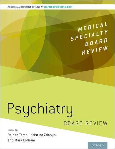 [PDF] Psychiatry Board Review 1st Edition (2017) by Rajesh Tampi