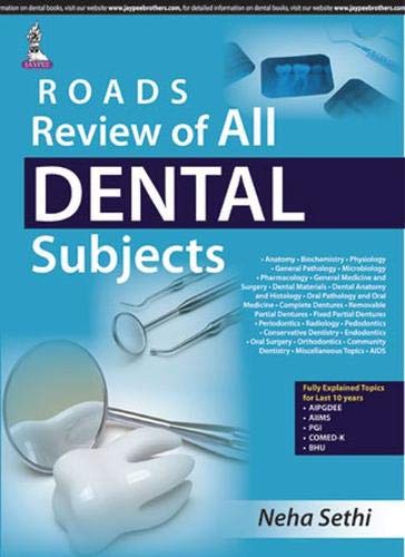 [PDF] ROADS: Review of All Dental Subjects 1st Edition (2015) by SETHI NEHA