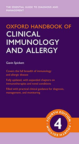 [PDF] Oxford Handbook of Clinical Immunology and Allergy 4th Edition (2019) by Gavin Spickett