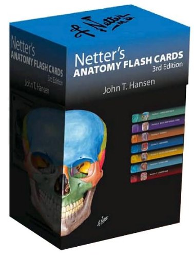 [PDF] Netter’s Anatomy Flash Cards 3rd Edition (2010) by John T. Hansen PhD