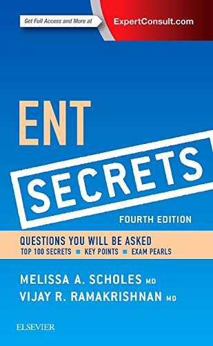 [PDF] ENT Secrets 4th Edition (2015) by Melissa A. Scholes MD