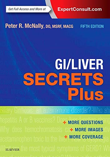 [PDF] GI and Liver Secrets Plus, 5th Edition (2014) by Peter R McNally