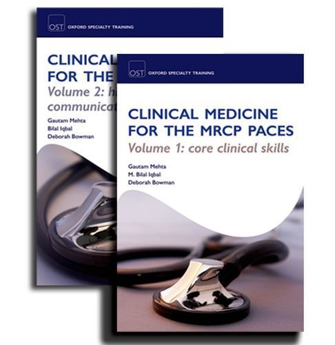 [PDF] Clinical Medicine for the MRCP PACES Pack (Oxford Specialty Training: Revision Texts) (2010) by Gautam Mehta