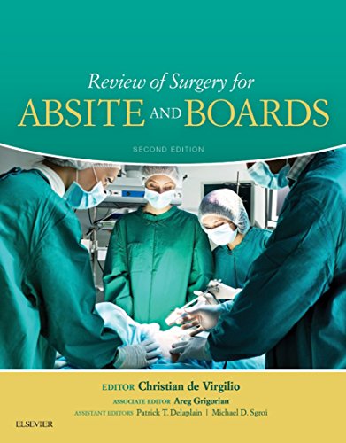 [PDF] Review of Surgery for ABSITE AND BOARDS 2nd Edition (2018) by Christian DeVirgilio