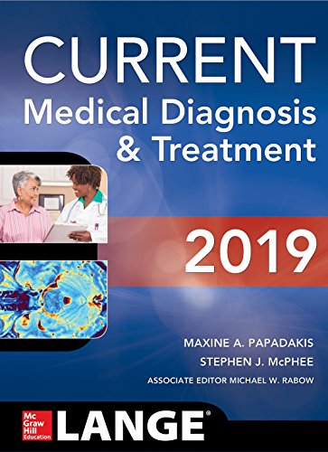 [PDF] Current Medical Diagnosis and Treatment 58th Edition (2019) by Maxine A. Papadakis