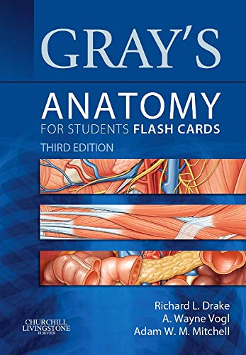 [PDF] Gray’s Anatomy for Students Flash Cards 3rd Edition (2015) by Richard Drake