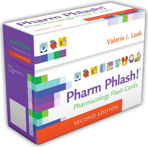 [PDF] Pharm Phlash Cards Pharmacology Flash Cards 2nd Edition (2013) by Valerie I. Leek