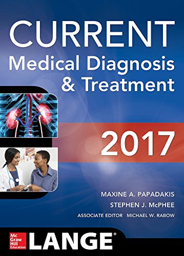 [PDF] Current Medical Diagnosis Treatment 56th Edition (2017) by Maxine Papadakis