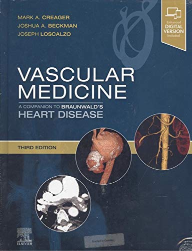 [PDF] Vascular Medicine: A Companion to Braunwald’s Heart Disease 3rd Edition (2019) by Mark Creager