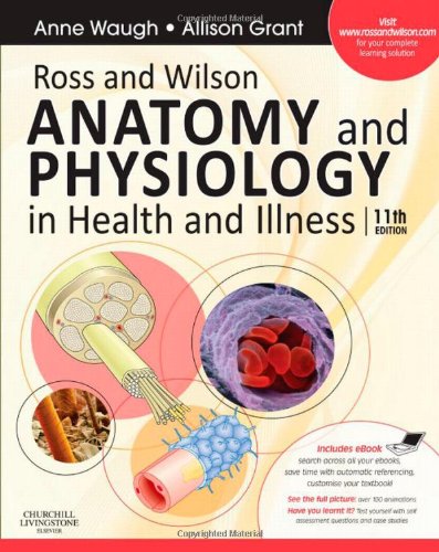 [PDF] Anatomy and Physiology in Health and Illness 11th Edition (2010) by Anne Waugh BSc(Hons) MSc CertEd SRN RNT PFHEA and Allison Grant BSc PhD FHEA