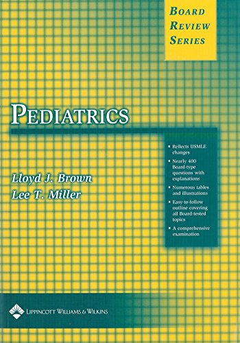 [PDF] BRS Pediatrics 1st Edition (2004) by Lloyd J. Brown