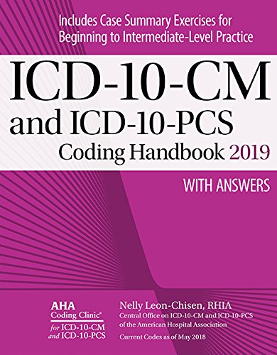 [PDF] ICD-10-CM and ICD-10-PCS Coding Handbook with Answers 2019 1st Edition