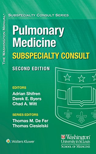 [PDF] Pulmonary Medicine: Subspecialty Consult 2nd edition (2016) by Adrian Shifren