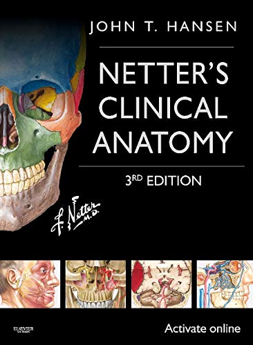 [PDF] Netter’s Clinical Anatomy (Netter Basic Science) 3rd Edition (2014) by John T. Hansen PhD