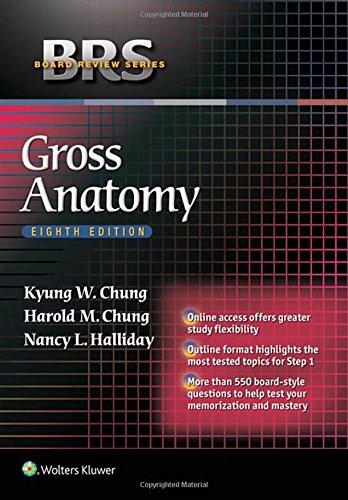 [PDF] BRS Gross Anatomy 8th Edition (2015) by Kyung Won Chung PhD