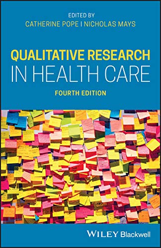 [PDF] Qualitative Research in Health Care 4th Edition (2020) by Catherine Pope