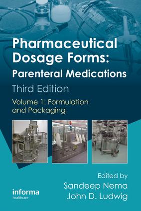 [PDF] Pharmaceutical Dosage Forms: Parenteral Medications 3rd Edition, Volume 1: Formulation and Packaging (2016) by Sandeep Nema