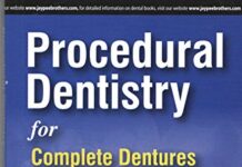 Procedural Dentistry for Complete Dentures 1st Edition (2017) by Shivangi Gajwani Jain PDF