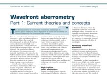 Wavefront aberrometry – Instruments insight Part 1 Current theories and concepts (2015) Trusit Dave