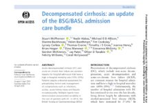 Decompensated cirrhosis an update of the BSGBASL admission care bundle – Guideline (2025) Stuart McPherson