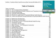 Psychiatric Mental Health Nursing (2017) Mary Townsend