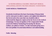 150 Points of Medical Terminologies – Learn Medical Terminology (2023) Dr. Vishwa