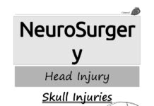 General NeuroSurgery – Head and Skull Injuries Skull Fractures (2020) Yahia Makkeyah