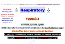 PLAB 1 Keys – Respiratory (2024) Plab1keys.com