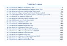 EAU Guidelines – Compilation of European Association of Urology Clinical Practice Guidelines (2025) Fahad Mallick