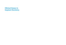 Clinical Cases in Implant Dentistry (2017) Nadeem Karimbux