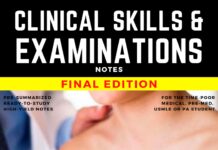 Clinical Skills & Examinations Notes – Pre-summarized ready-to-study high-yield notes for the time-poor medical, pre-med, USMLE or PA student (2021) MedStudentNotes Team