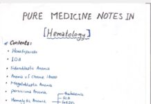 Pure Hematology Notes – Pure Medicine Notes (Easy, Simple, Clear) (2024) Dr. Mussab M. AbdullateF