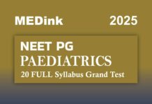 NEET PG PAEDIATRICS – 2000+ MCQs with Full Explanation (2025) MEDINK