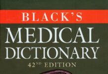 BLACK’S MEDICAL DICTIONARY (2009) Dr Harvey Marcovitch