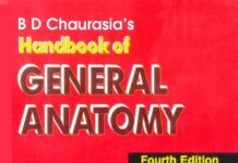 B D Chaurasia’s Handbook of General Anatomy (2009) B D Chaurasia