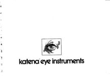 Katena Eye Instruments Catalog – Precision Tools for Ophthalmic Surgery (2023) Katena Products, Inc.