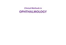 Clinical Methods in Ophthalmology – A Practical Manual for Medical Students (2015) Dadapeer K