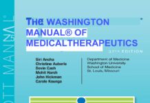 THE WASHINGTON MANUAL® OF MEDICAL THERAPEUTICS (2023) Siri Ancha, MD