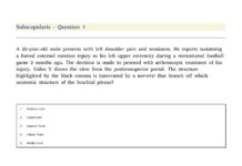 OrthoBullets Anatomy MCQs – Paid+Free (2025) OrthoBullets