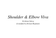 Shoulder & Elbow Viva – Q&A Guide for Orthopedic Examinations (2023) Dr. Aiman Sideeg
