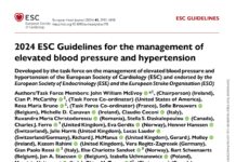 2024 ESC Guidelines for the management of elevated blood pressure and hypertension (2024) John William McEvoy