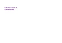 Clinical Cases in Endodontics – Clinical Cases Series (2018) Takashi Komabayashi