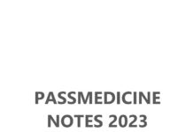 Passmedicine Notes – StudyRevision Notes (2023) AL GRAWANY