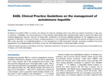 EASL Clinical Practice Guidelines on the management of autoimmune hepatitis – Clinical Practice Guidelines (2025) European Association for the Study of the Liver